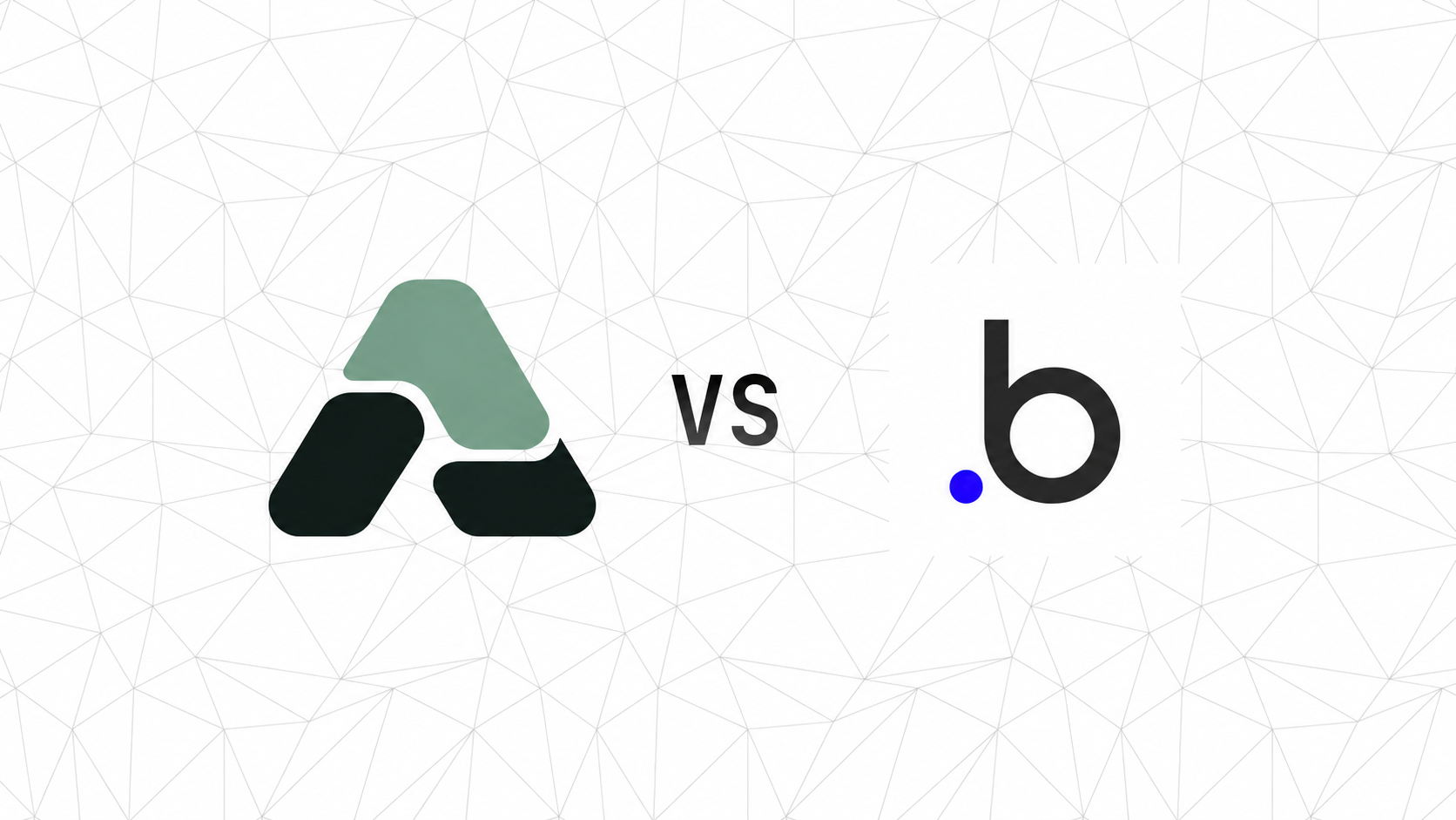 Comparison graphic showing the BuildAvelo logo on the left and the Bubble logo on the right, separated by 'vs' text, representing a comparison between the two no-code platforms.